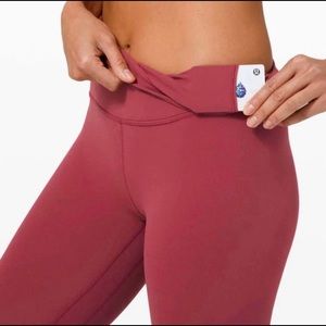 Lululemon align pant chianti 28"